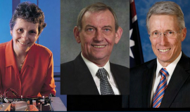 2020 Queen's Birthday awardees Jackie Craig, Neil Bryans and Ian Sare